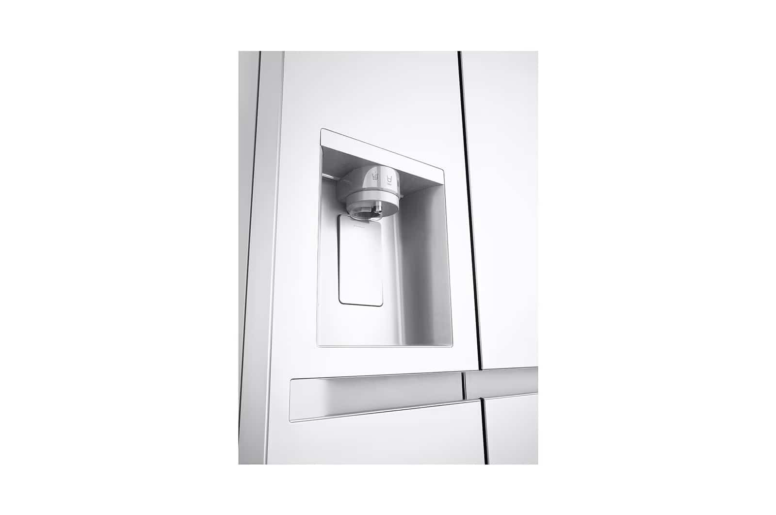 Photo of LG Side by Side 625L Refrigerator, Smart Diagnosis™, LINEARCooling™, Essense White