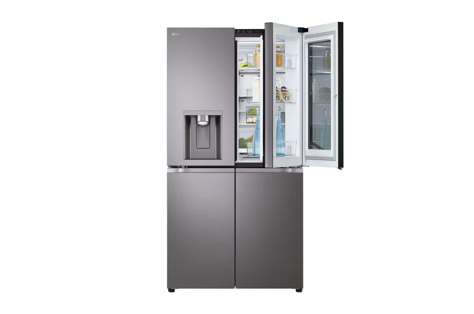 Photo of Side By Side Refrigerator, 705L Gross Capacity with HygieneFRESH+™Black Stainless