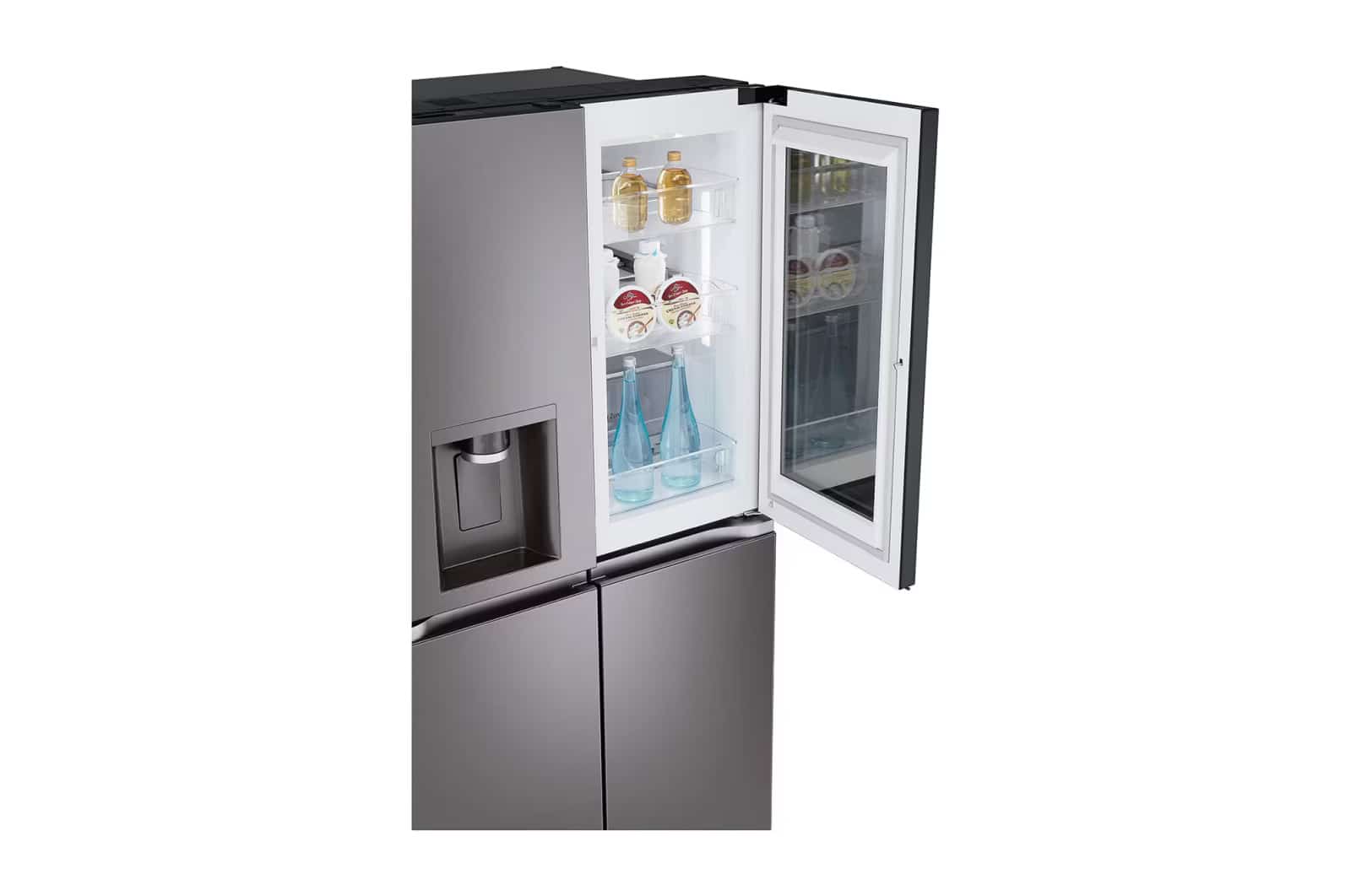 Photo of Side By Side Refrigerator, 705L Gross Capacity with HygieneFRESH+™Black Stainless