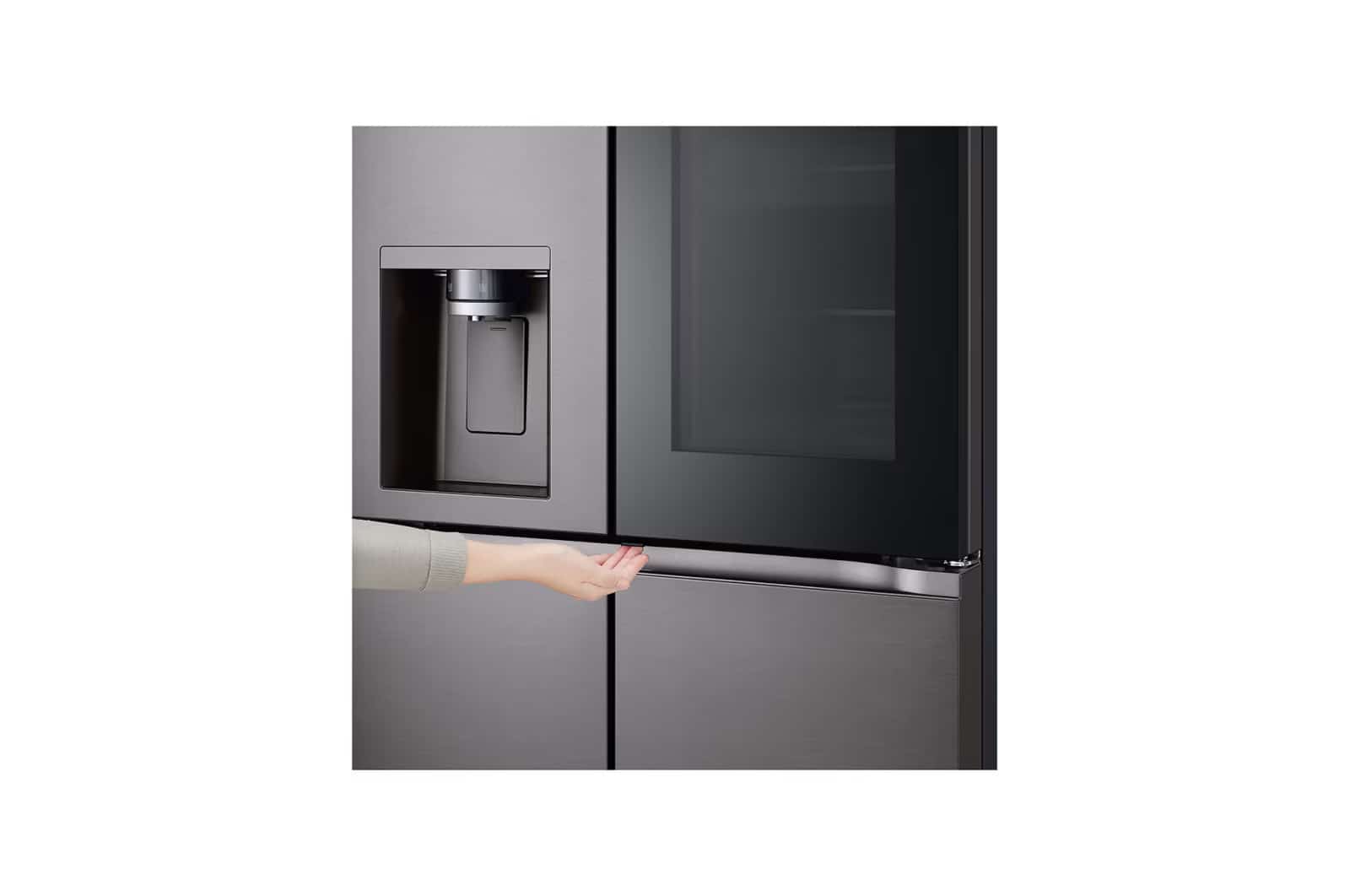 Photo of Side By Side Refrigerator, 705L Gross Capacity with HygieneFRESH+™Black Stainless