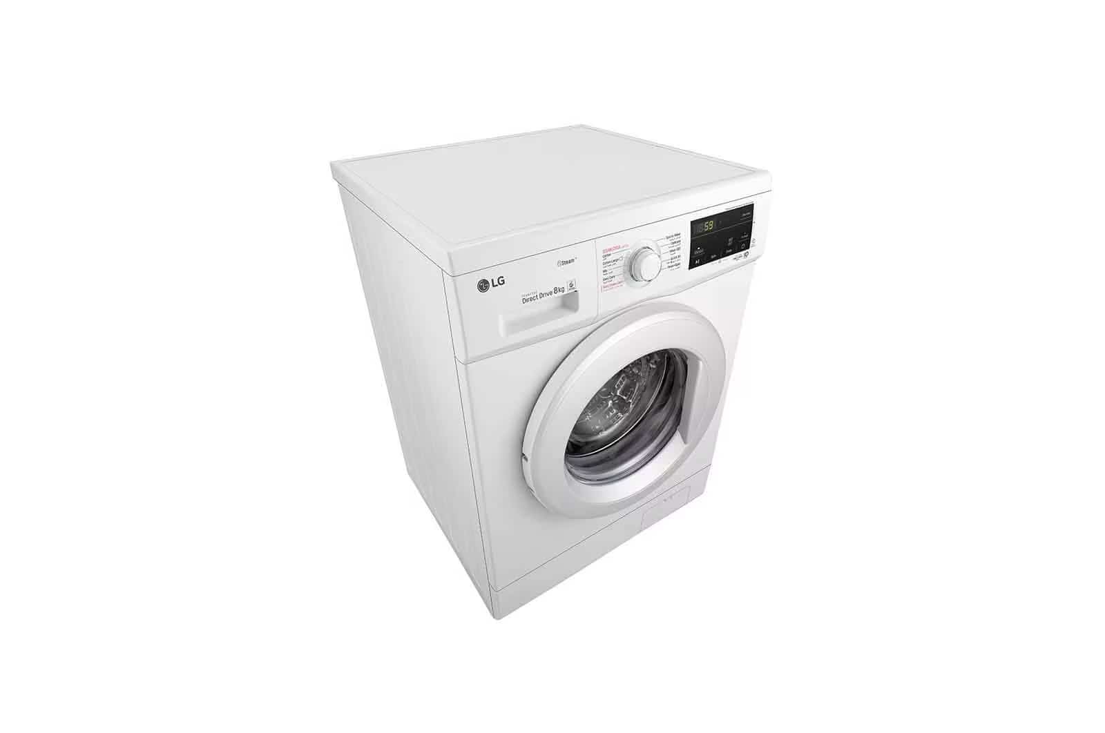 Photo of Front Load Washer 8kg, Direct Drive Motor, Smart Diagnosis, White Color