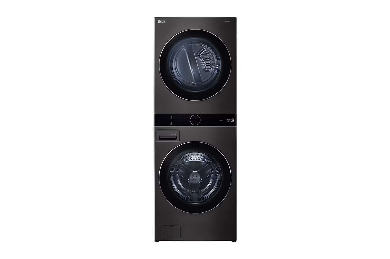 Photo of Single Unit Front Load 13/10kg LG WashTower™ with Centre Control™, Black Steel color
