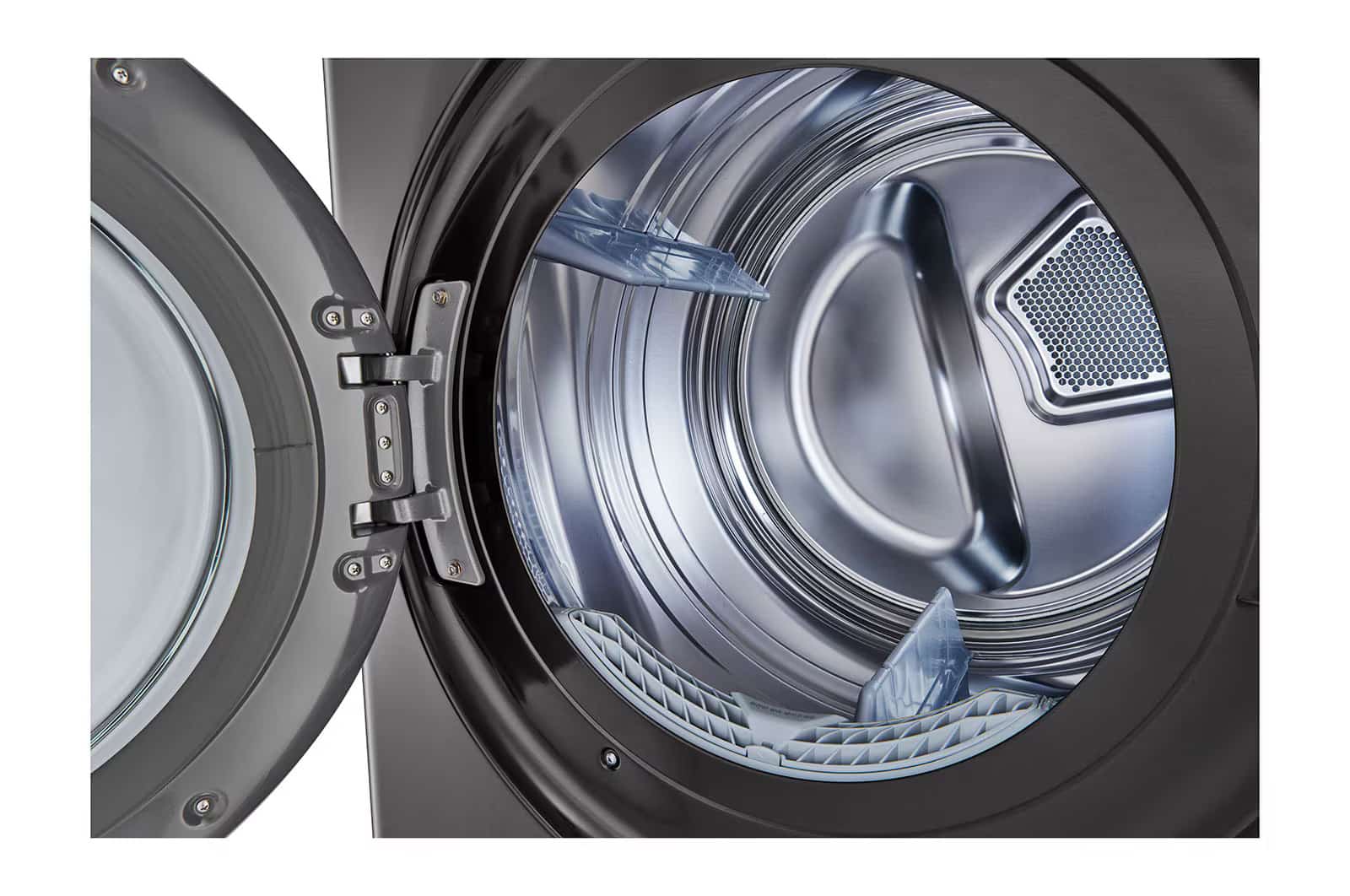 Photo of Single Unit Front Load 13/10kg LG WashTower™ with Centre Control™, Black Steel color