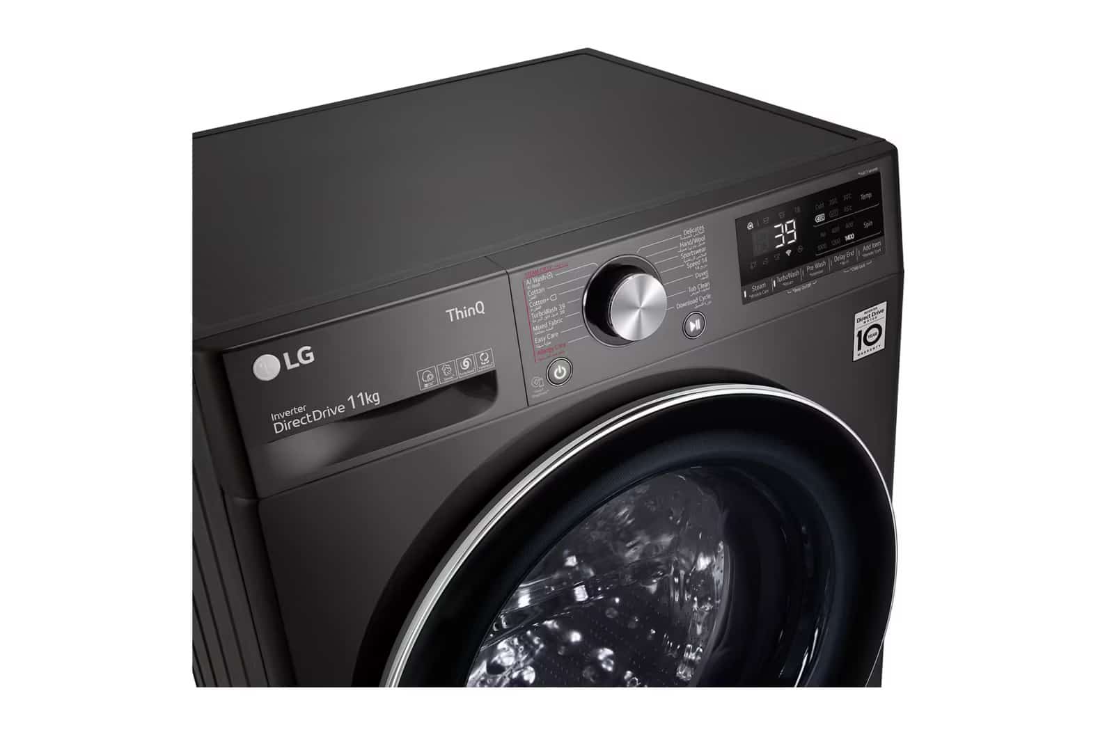 Photo of جلشۆری ئێڵ جی بە قەبارەی 11 کیلۆگرام، AI DD، +Steamڕەنگی ڕەش : WR9011PBG