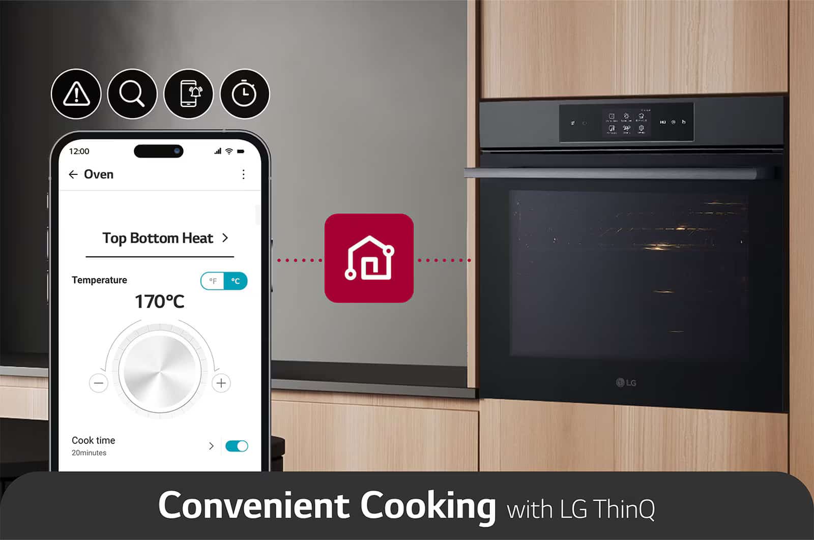 Photo of LG InstaView Oven 76 Liters A++ Air Fry & Air Sous-Vide