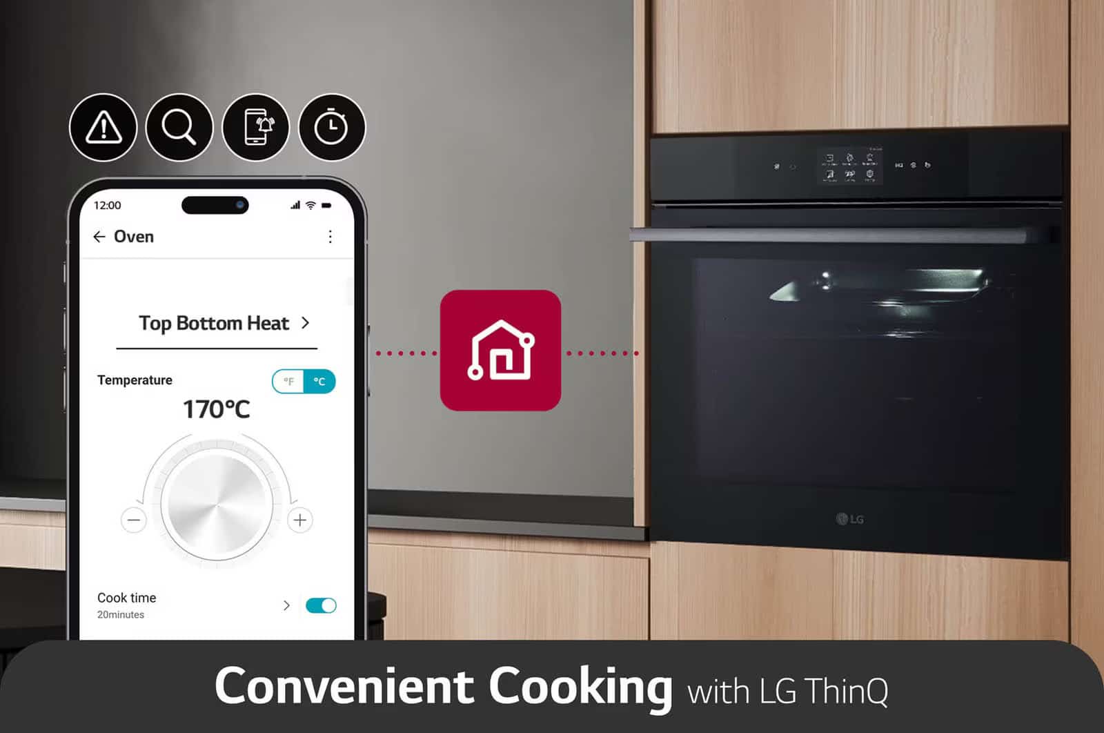 Photo of LG InstaView Oven 76 Liters A++ Air Fry & Steam Sous-Vide