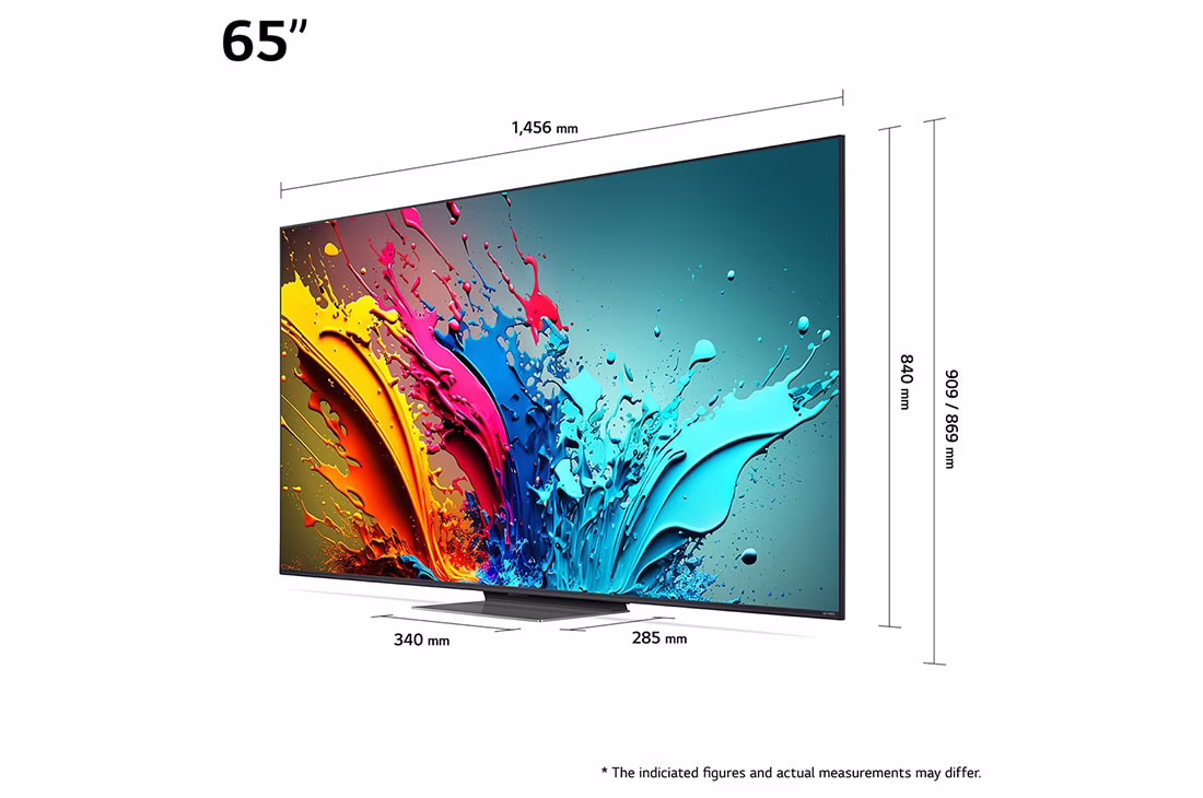 Photo of 65 Inch LG QNED AI QNED86 4K Smart TV AI Magic remote HDR10 webOS24 - 65QNED86T6A (2024)
