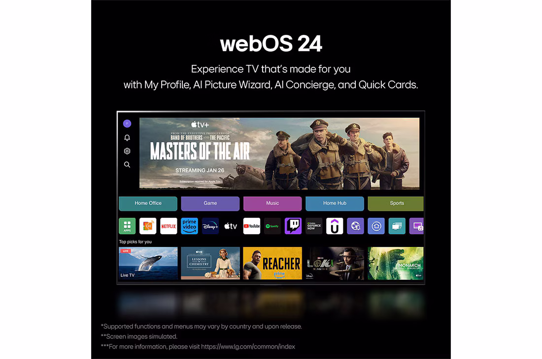 Photo of 65 Inch LG QNED AI QNED86 4K Smart TV AI Magic remote HDR10 webOS24 - 65QNED86T6A (2024)