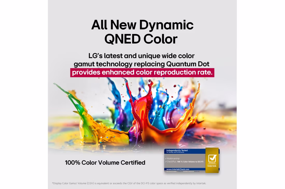 Photo of 55 inch LG QNED AI QNED82 4K Smart TV AI Magic remote HDR10 webOS25 2025