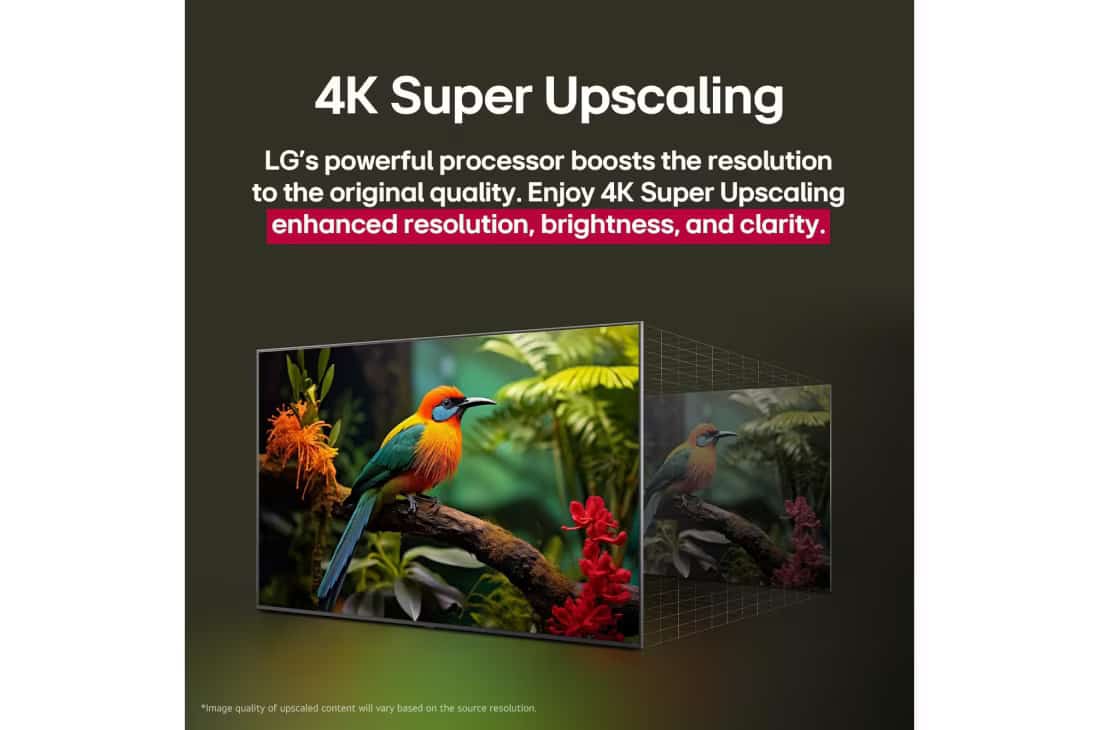 Photo of 55 inch LG QNED AI QNED82 4K Smart TV AI Magic remote HDR10 webOS25 2025
