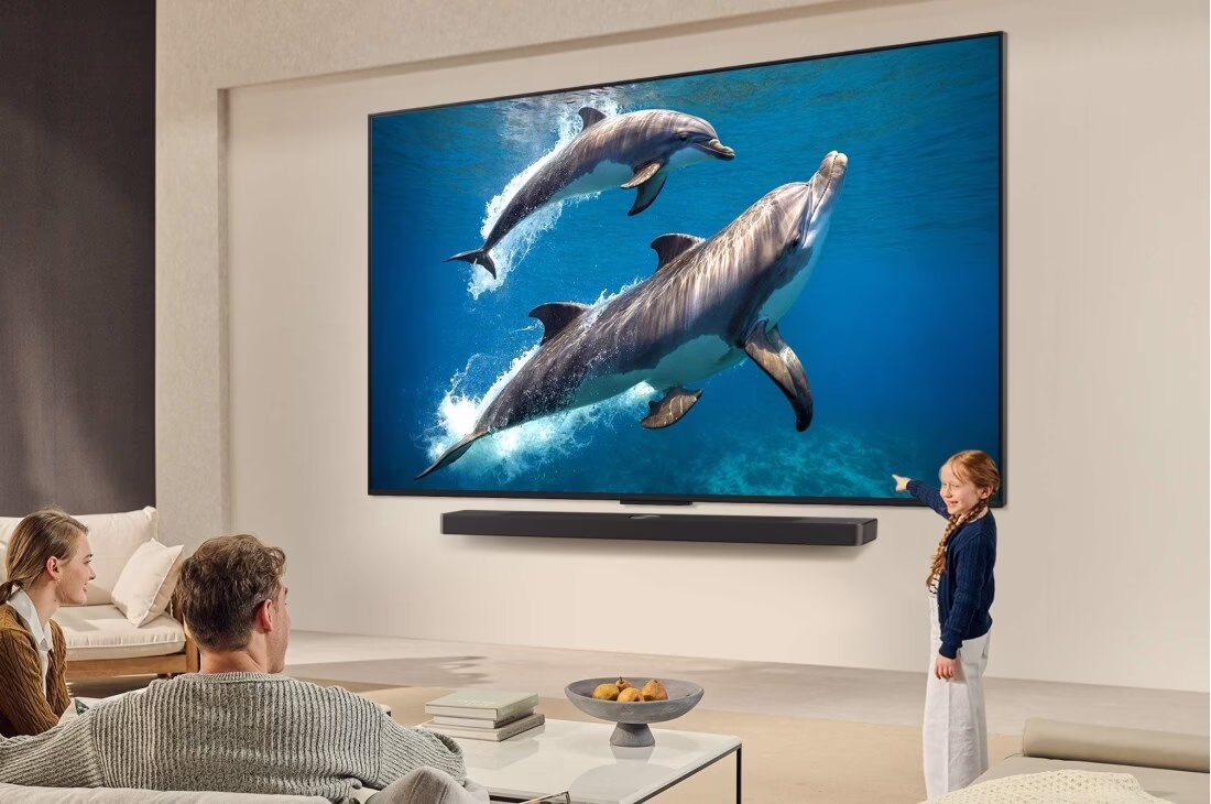 Photo of 55 inch LG QNED AI QNED82 4K Smart TV AI Magic remote HDR10 webOS25 2025