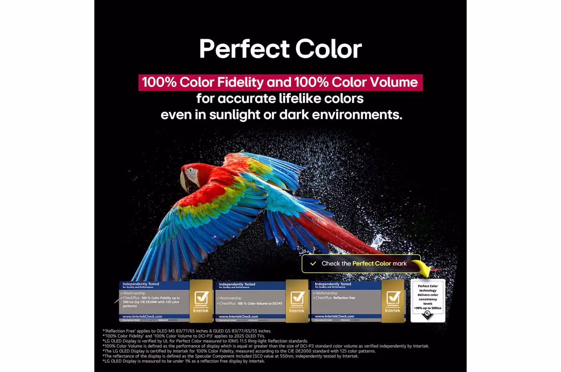 Photo of 65 inch LG OLED evo AI G5 4K 165Hz Smart TV AI Magic remote webOS25 2025