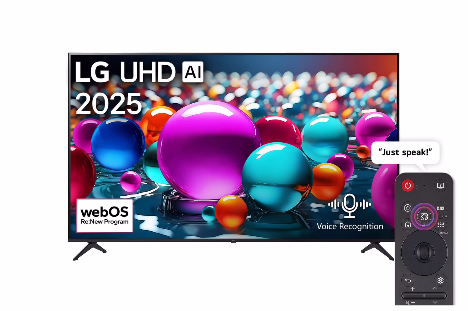 Photo of 43 Inch LG UHD AI UA85 4K Smart TV AI Magic remote HDR10 WebOS25 2025