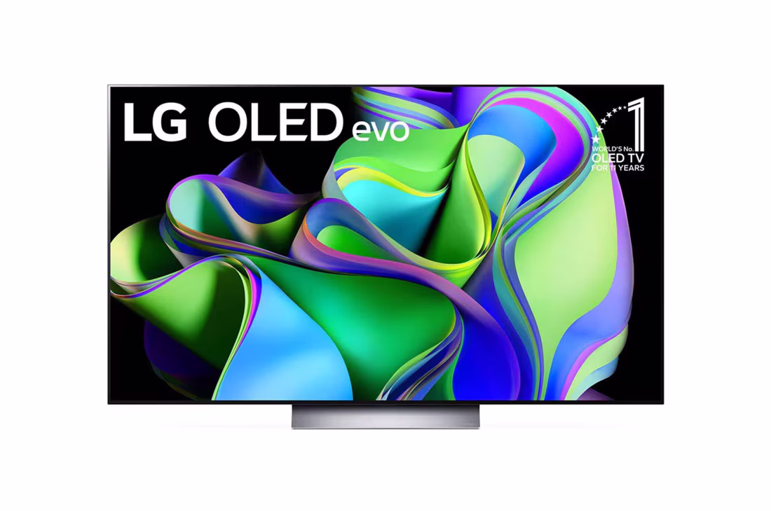 Photo of LG, OLED evo TV, 83 inch C3 series, WebOS Smart AI ThinQ, Magic Remote, 4 side cinema, Dolby Vision HDR10, HLG, AI Picture Pro, AI Sound Pro (9.1.2ch), Dolby Atmos, 1 pole stand, 2023 New