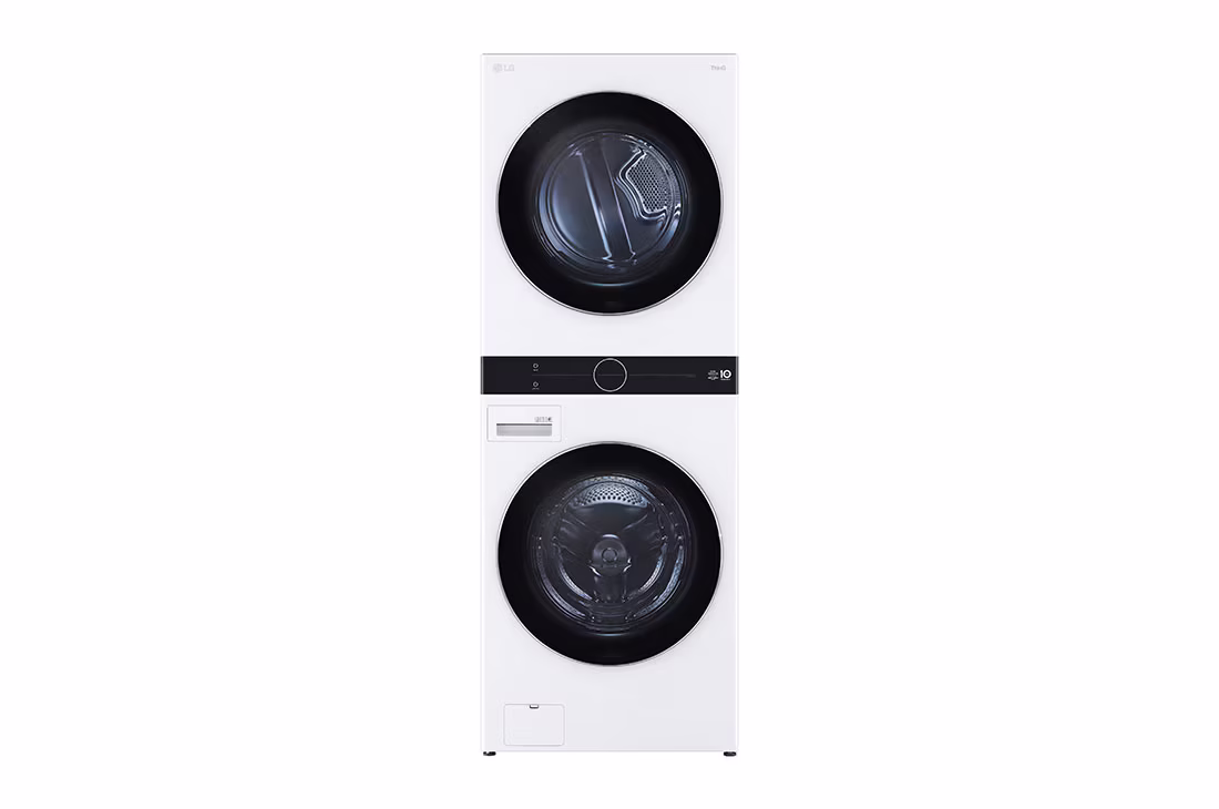 Photo of Single Unit Front Load 21/16kg LG WashTower™ with Centre Control™, White color