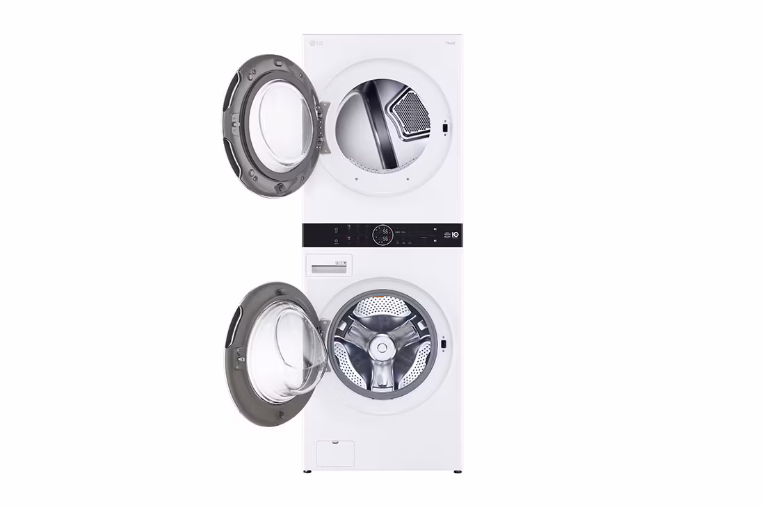 Photo of Single Unit Front Load 21/16kg LG WashTower™ with Centre Control™, White color