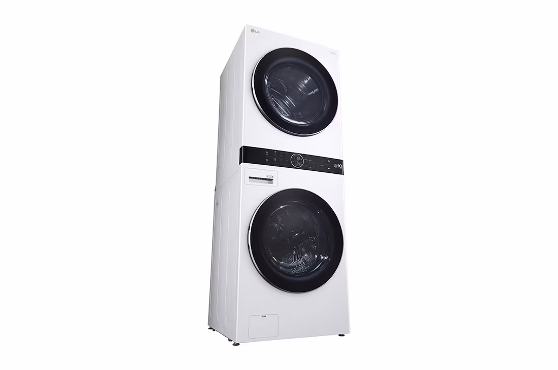 Photo of Single Unit Front Load 21/16kg LG WashTower™ with Centre Control™, White color