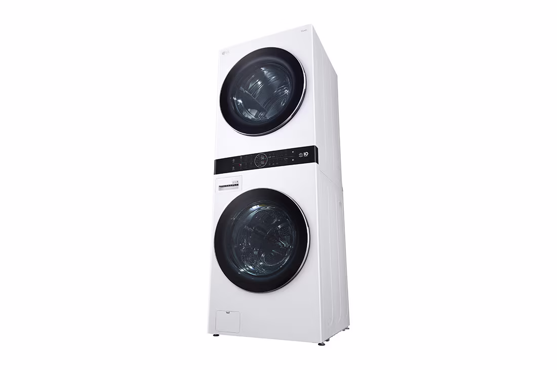 Photo of Single Unit Front Load 21/16kg LG WashTower™ with Centre Control™, White color