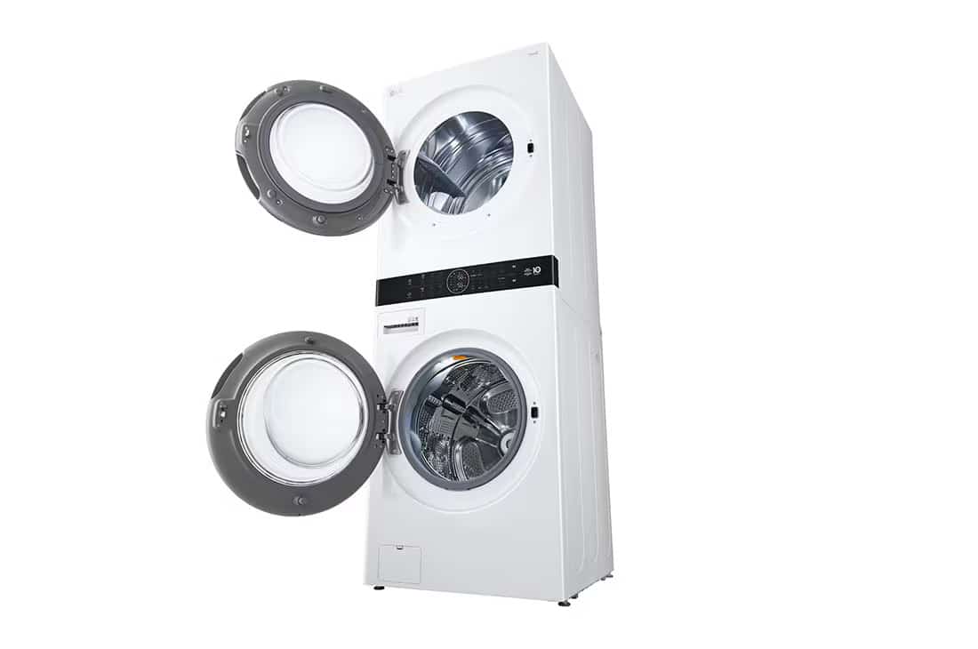 Photo of Single Unit Front Load 21/16kg LG WashTower™ with Centre Control™, White color