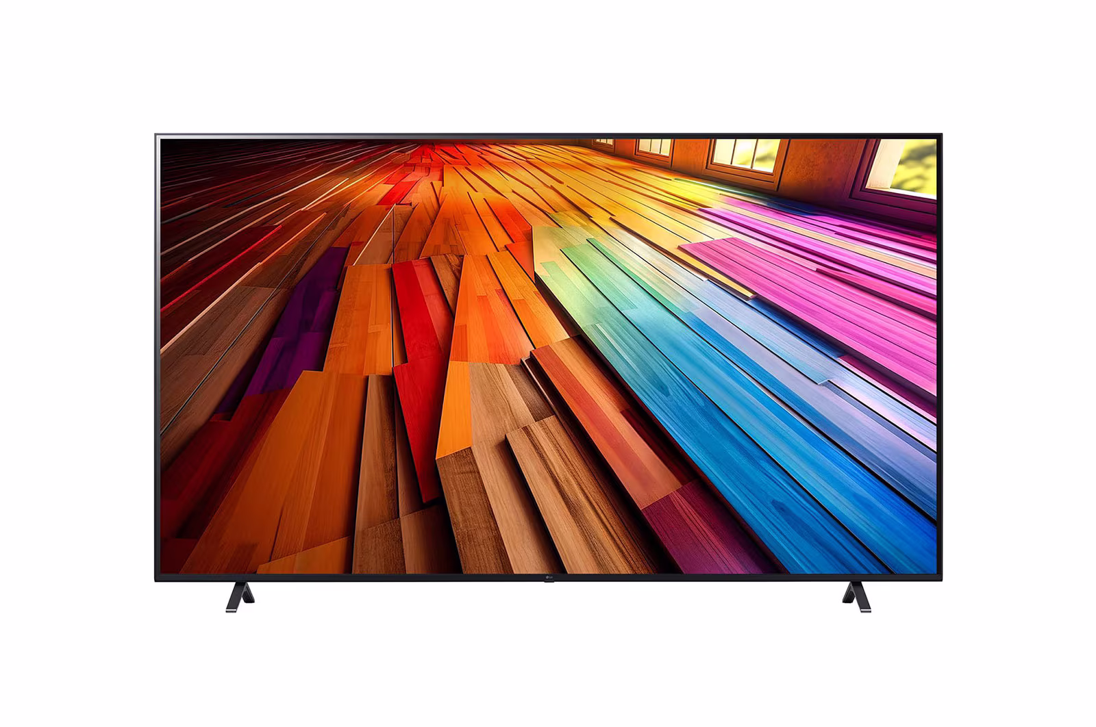 Photo of تلفزيون LG UHD AI UT80 4K الذكي مقاس 86 بوصة المدعوم بجهاز التحكم AI Magic remote وميزة HDR10 وواجهة webOS24 طراز 86 عام (2024)