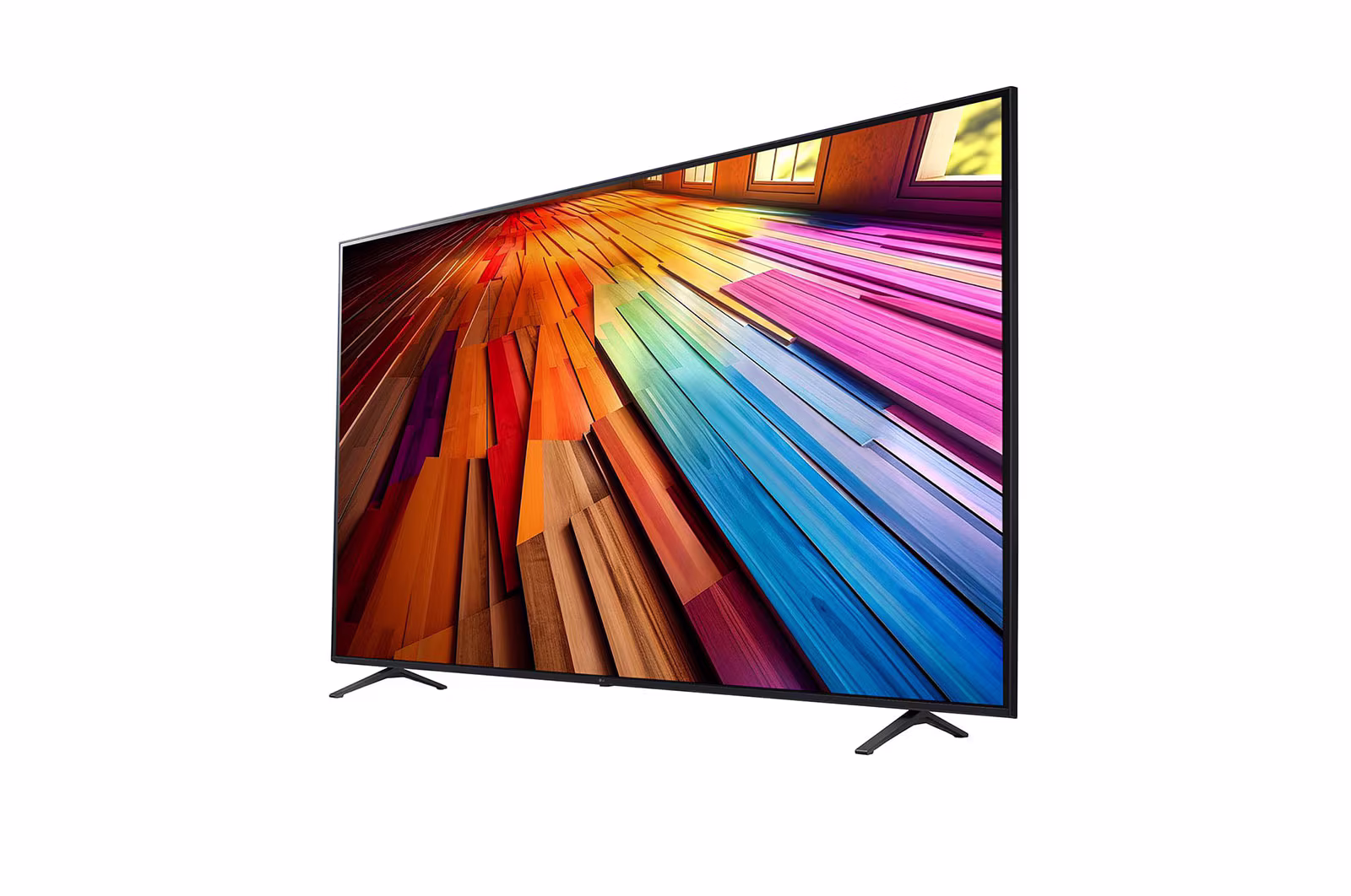 Photo of تلفزيون LG UHD AI UT80 4K الذكي مقاس 86 بوصة المدعوم بجهاز التحكم AI Magic remote وميزة HDR10 وواجهة webOS24 طراز 86 عام (2024)