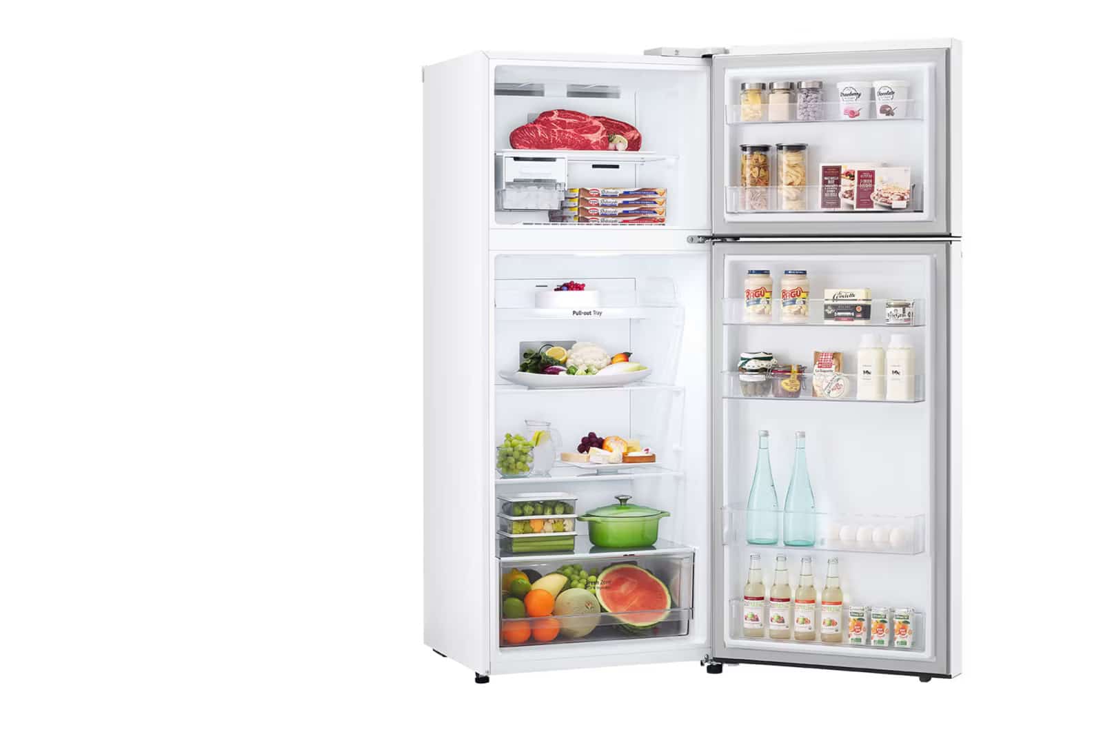 Photo of Top freezer Refrigerator 423L Gross Capacity, Smart Inverter™ , White Color