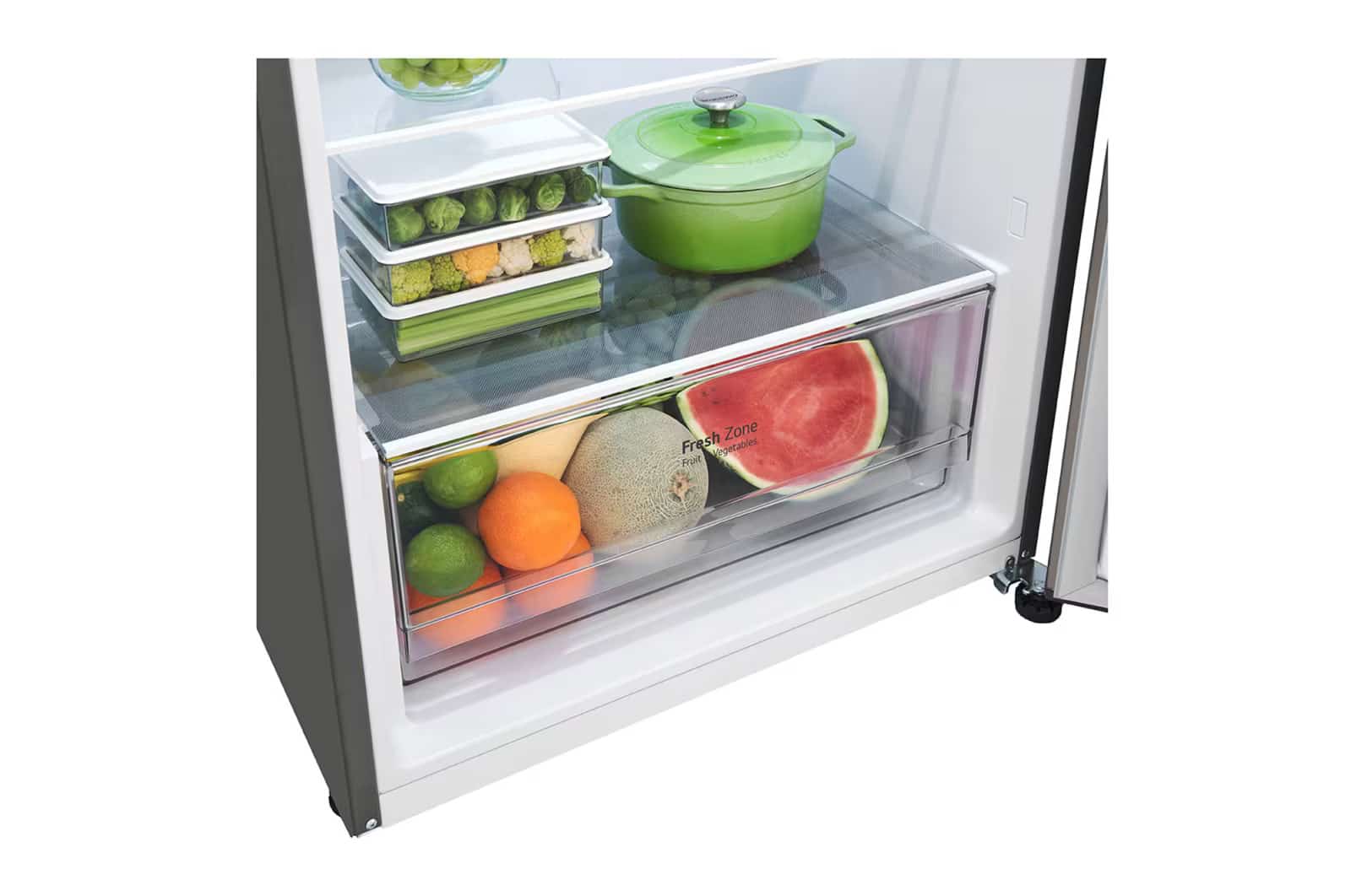 Photo of Top freezer Refrigerator 423L Gross Capacity, Smart Inverter™ , Silver Color