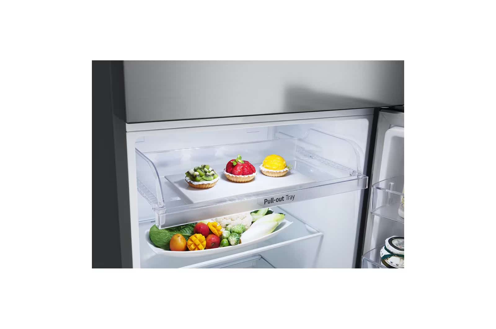 Photo of Top freezer Refrigerator 423L Gross Capacity, Smart Inverter™ , Silver Color
