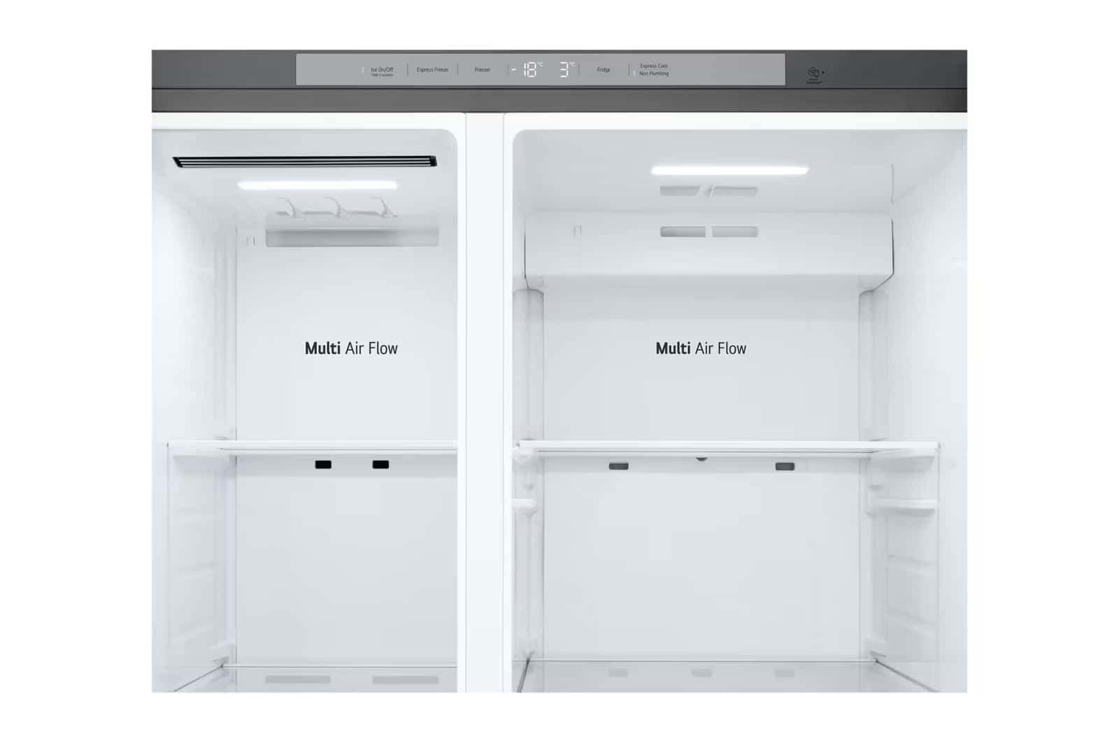 Photo of LG Side by Side 625L Refrigerator, Smart Diagnosis™, LINEARCooling™, Prime Silver
