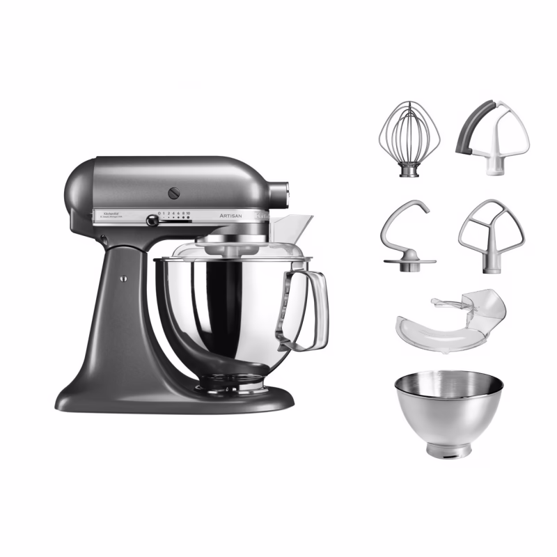 Photo of Artisan Elegance 4.8L Stand Mixer(5KSM175PSEMS), Medallion Silver