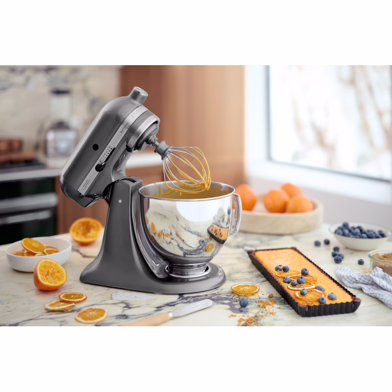 Photo of Artisan Elegance 4.8L Stand Mixer(5KSM175PSEMS), Medallion Silver