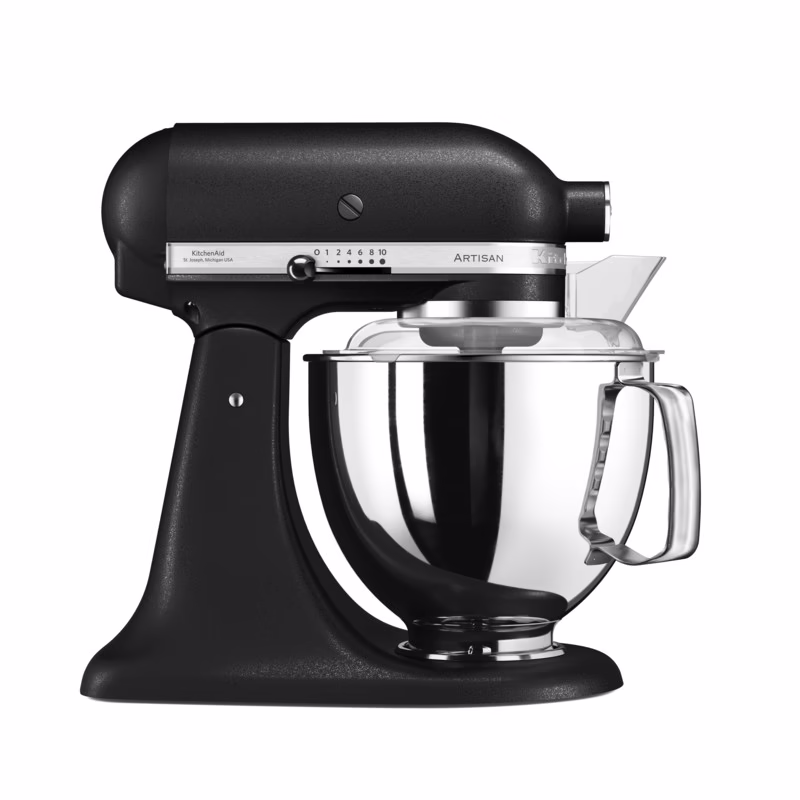 Photo of Artisan Elegance 4.8L Stand Mixer, Cast Iron Black (5KSM175PSEBK)