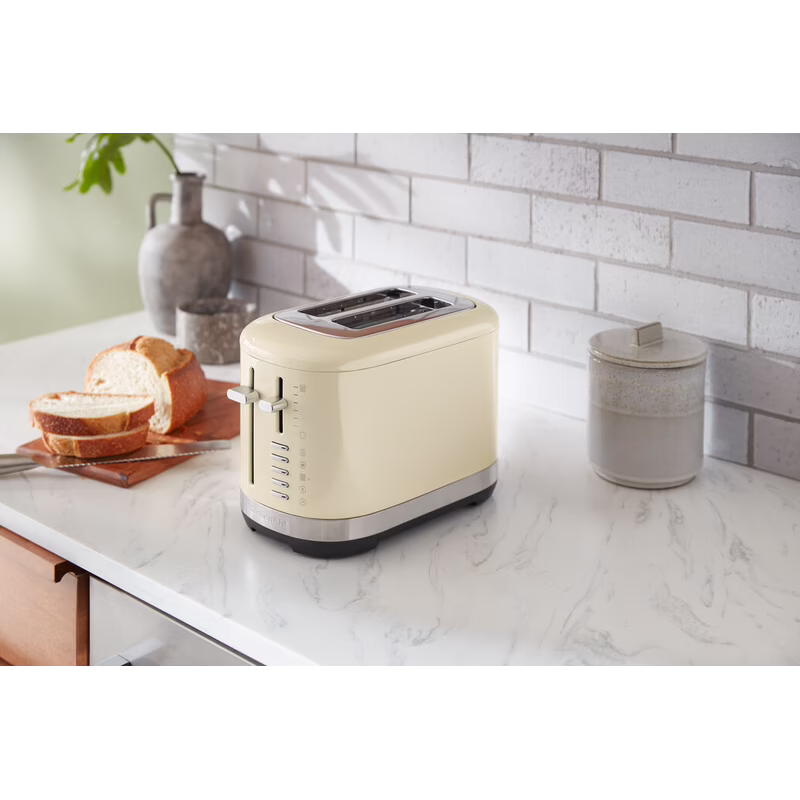 Photo of 2-Slice Toaster, Almond Cream In Stock • Model 5KMT2109EAC