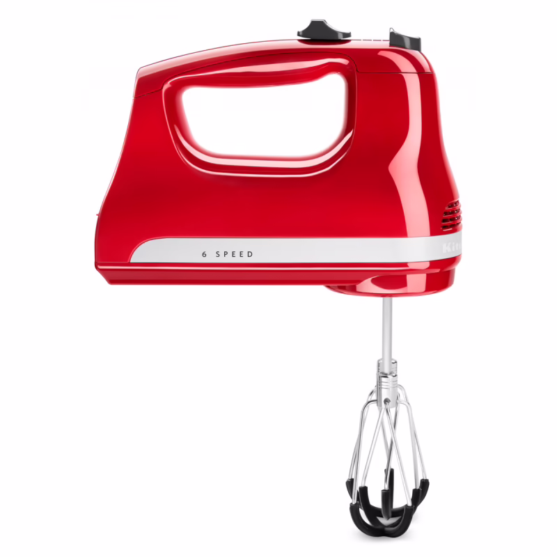 Photo of KitchenAid 6-Speed Hand Mixer،  Empire Red | 5KHM6118EER