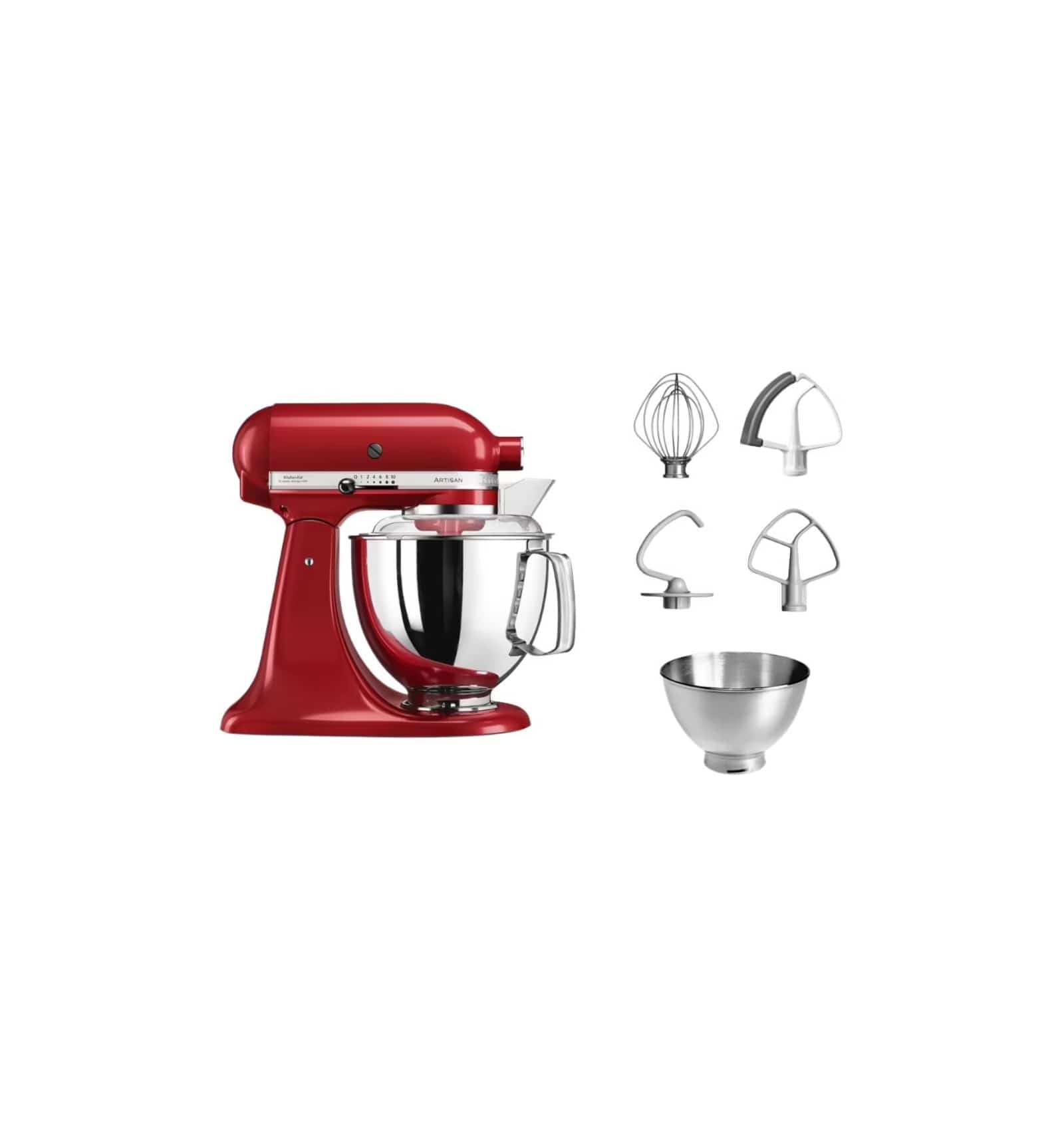Photo of KitchenAid Artisan Elegance mixer 4,8L, Color: Red | 5KSM175PSEER