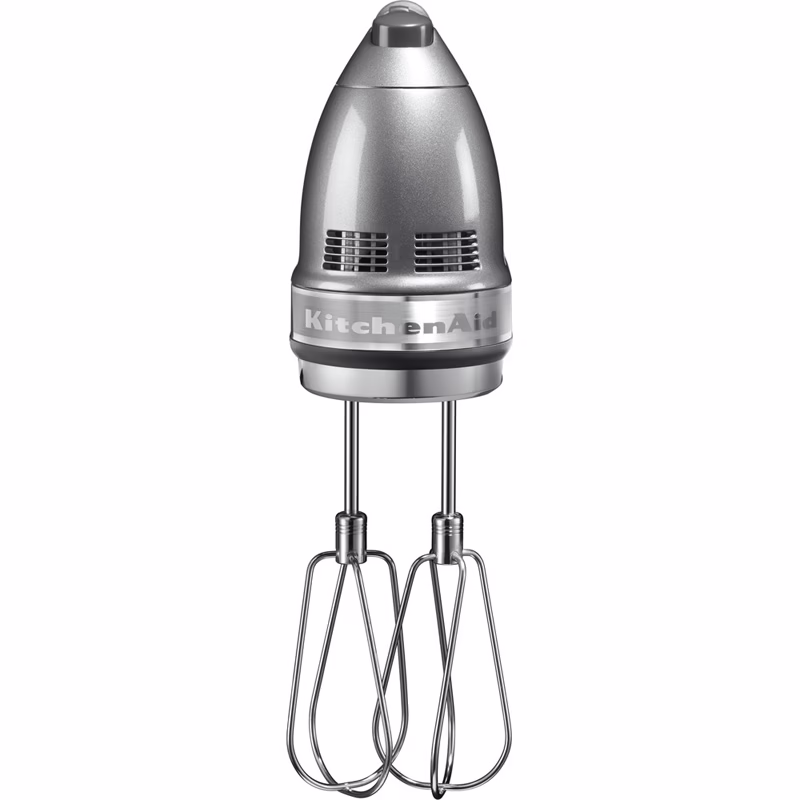 Photo of KitchenAid 9-Speed Hand Mixer, Color: CONTOUR SILVER| 5KHM9212ECU