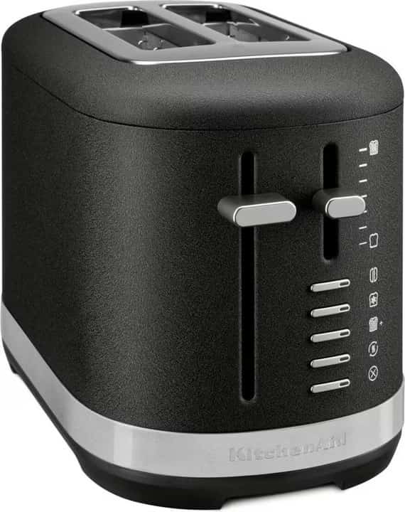 Photo of KitchenAid 2-Slot Classic Toaster, Color: CAST IRON BLACK | 5KMT2109EBK