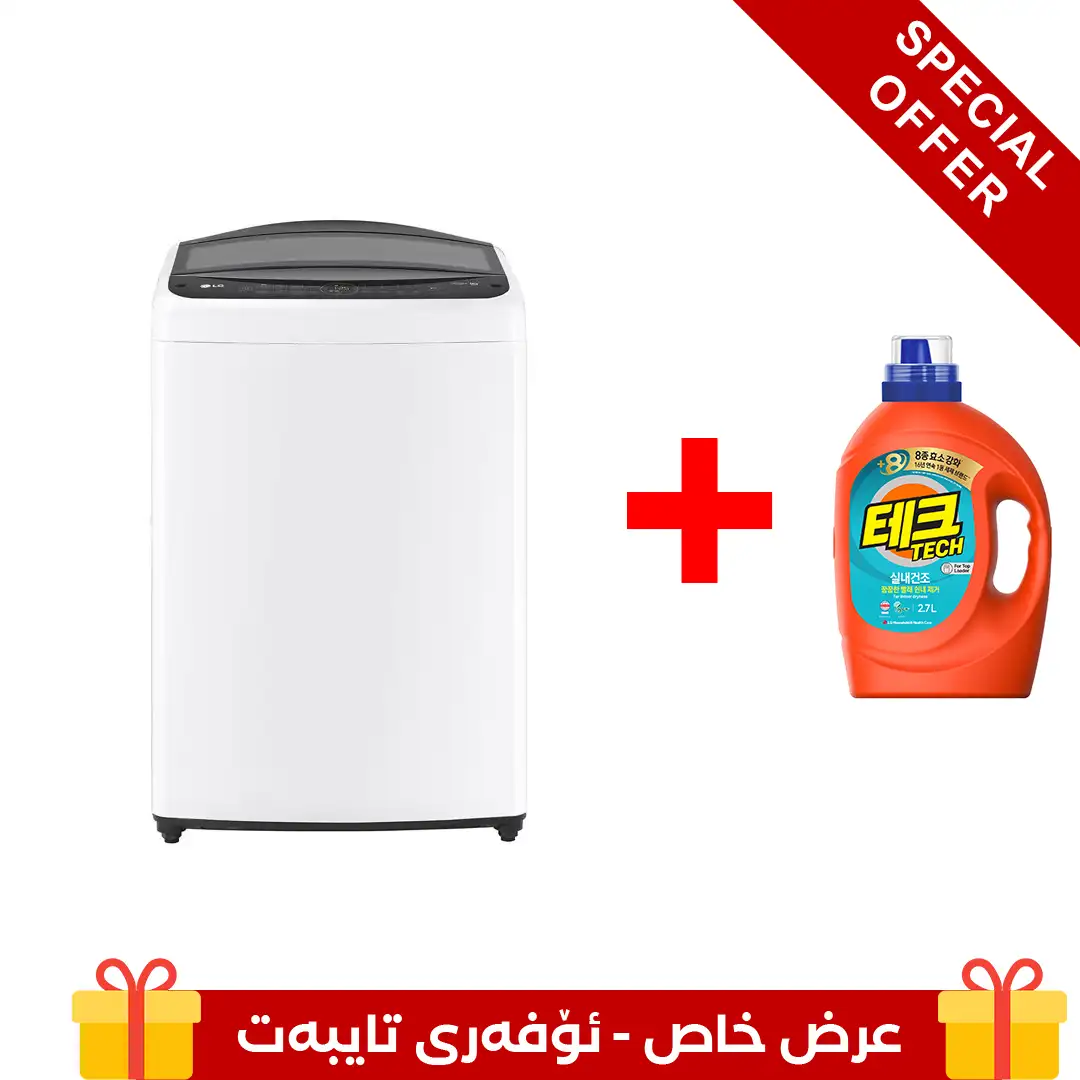 Photo of LG18kg Top Load Washing Machine, AIDD, Turbo wash3D, Trubo Drum