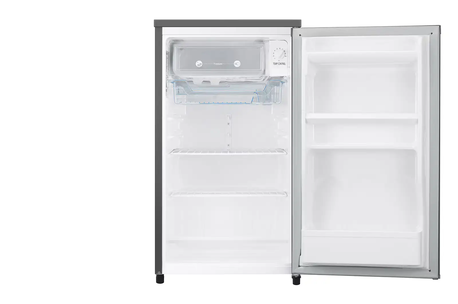 Photo of 92L, 1 Door Refrigerator, direct cooling, low voltage stabilizer(110v - 290v), Freezer Compartment, Two Wire Shelves