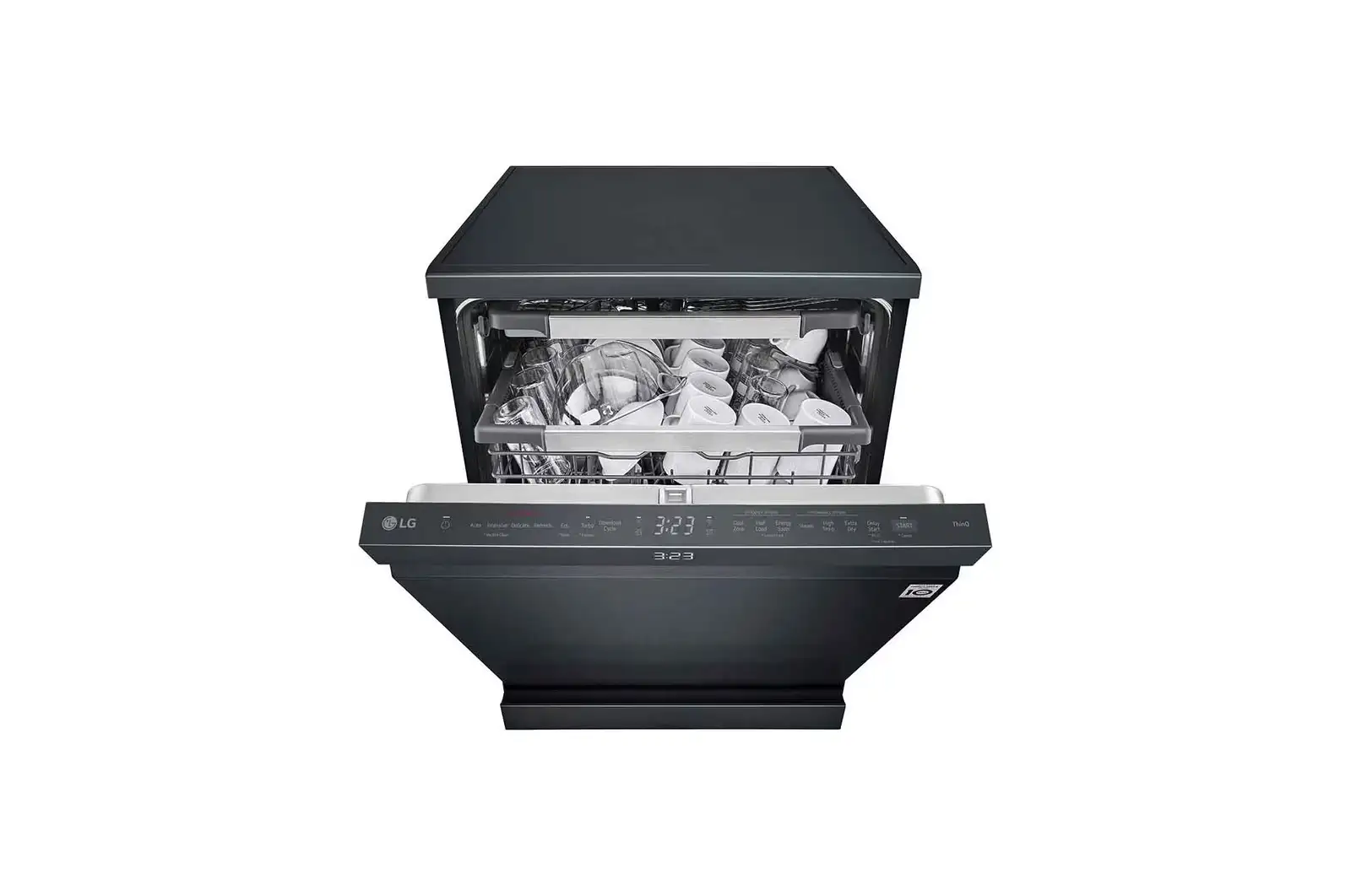 Photo of LG Dishwasher DFC237HMS, 14 Place Settings, Matt Black, with QuadWash™ and TrueSteam™ Technology