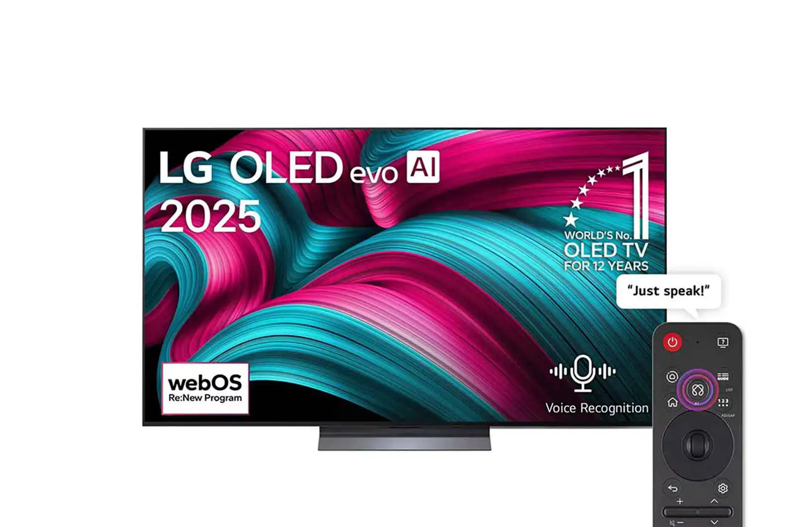 Photo of 83 inch LG OLED evo AI C5 4K 144Hz Smart TV AI Magic remote webOS25 2025