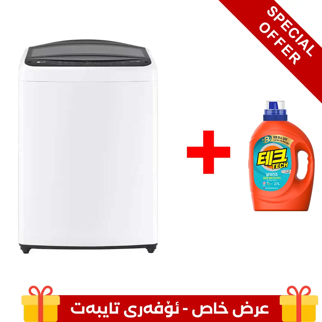 Photo of LG18kg Top Load Washing Machine, AIDD, Turbo wash3D, Trubo Drum