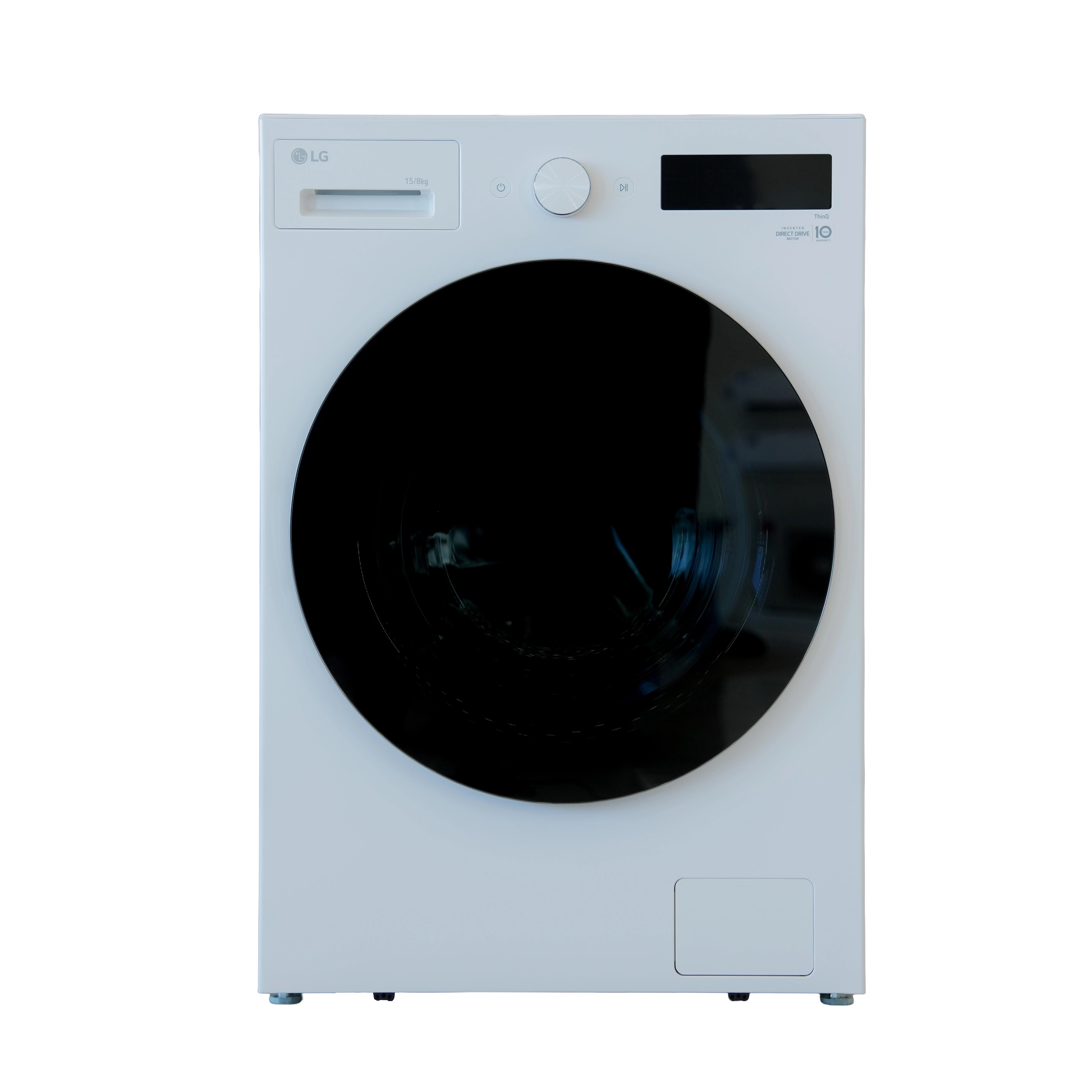 Photo of Washing Machine, 15/8KG Capacity with AI DD™, Steam™, TurboWash™ 360, Essence White