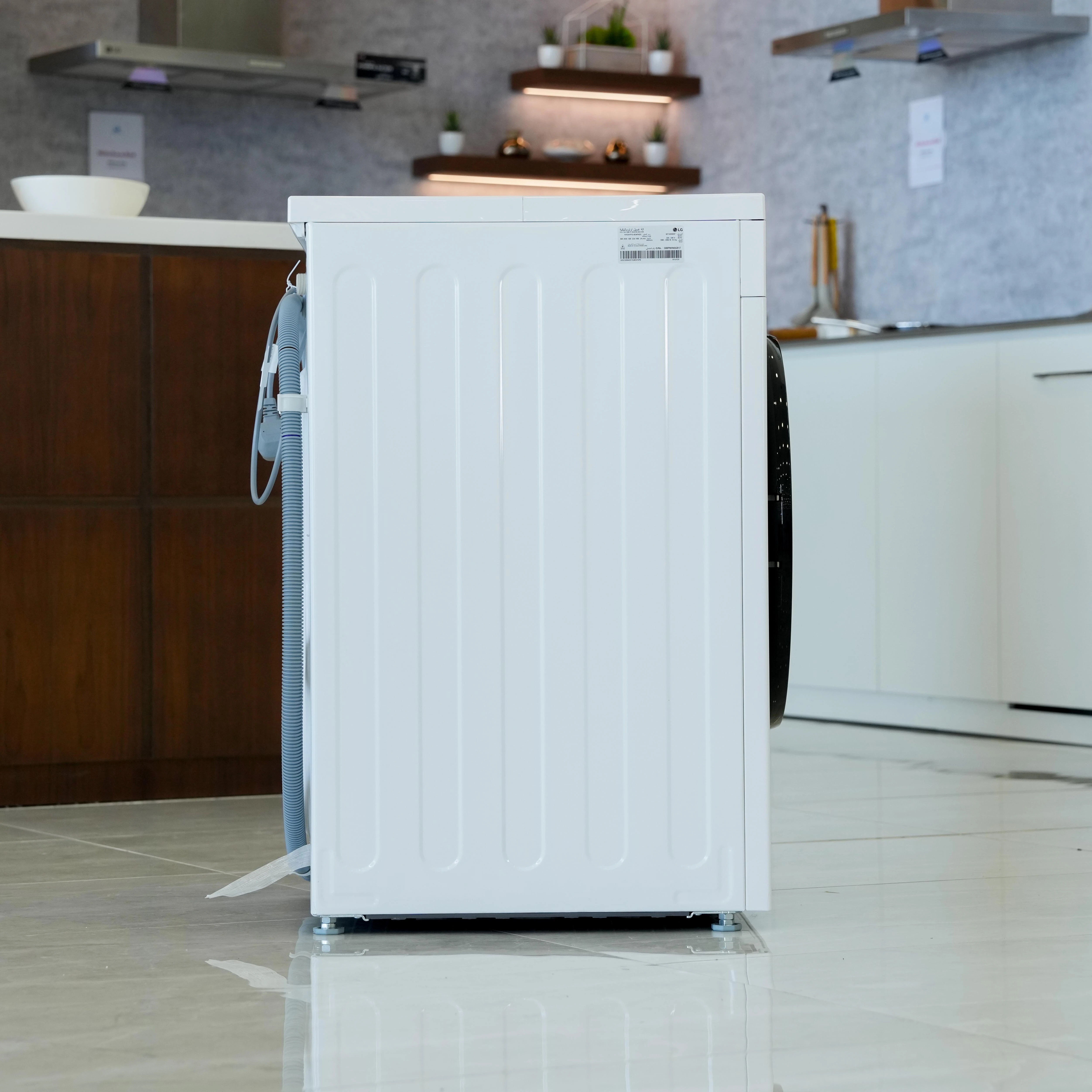 Photo of جلشۆری ئێڵ جی 9 کیلۆیی بە تایبەتمەندیەکانی، Inverter DD Motor, SmartThinQ™, وە بە ڕەنگی سپی ناوازە.