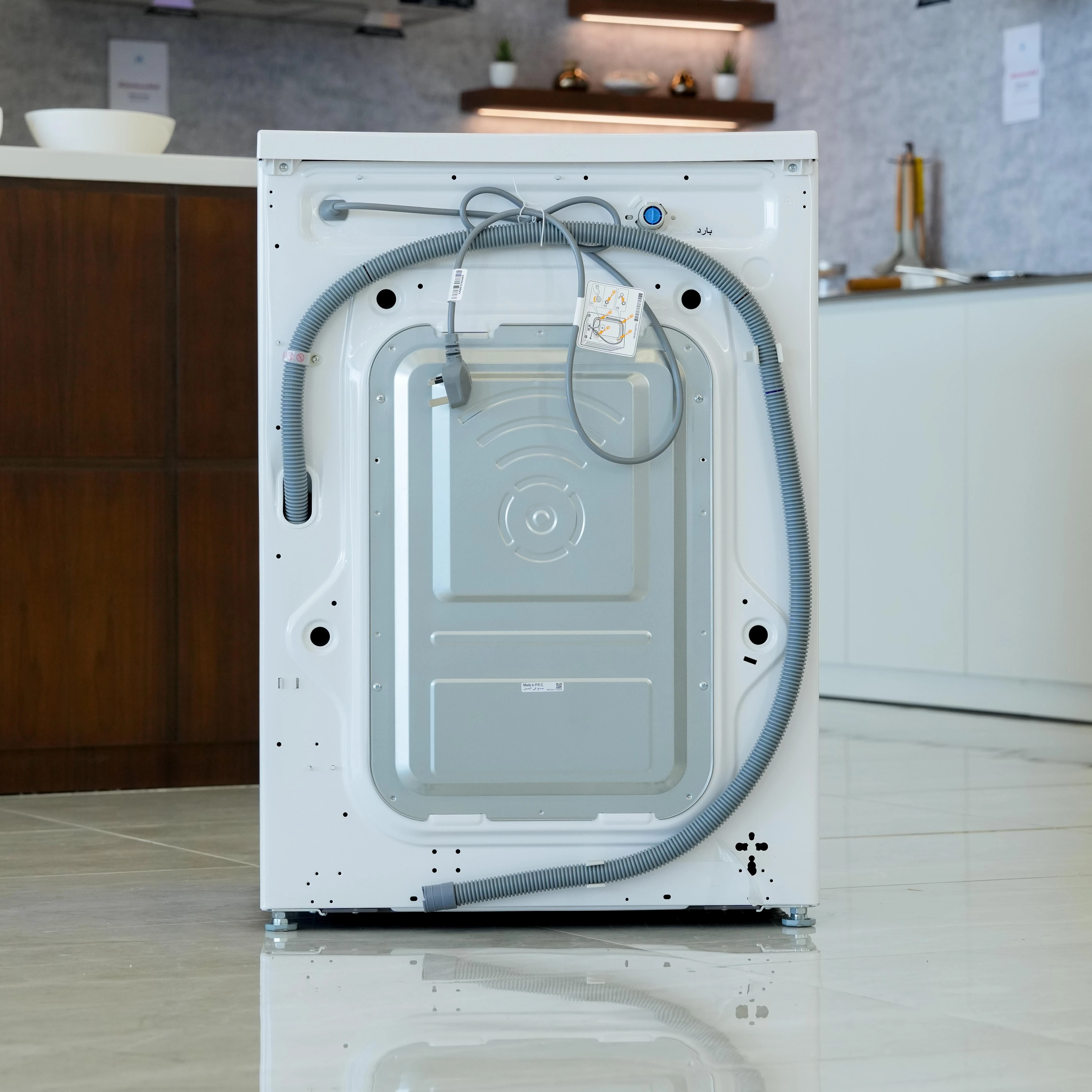 Photo of جلشۆری ئێڵ جی 9 کیلۆیی بە تایبەتمەندیەکانی، Inverter DD Motor, SmartThinQ™, وە بە ڕەنگی سپی ناوازە.