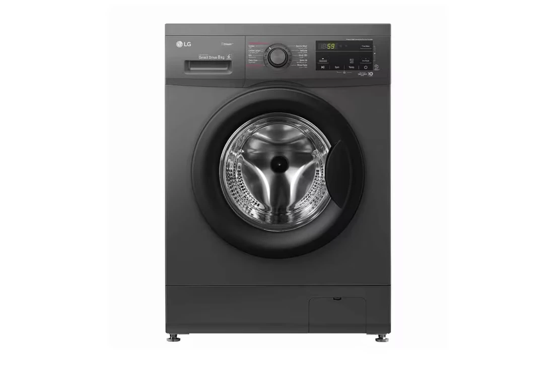 Photo of Front Load Washer 8kg, Direct Drive Motor, Smart Diagnosis, Middle Black Color