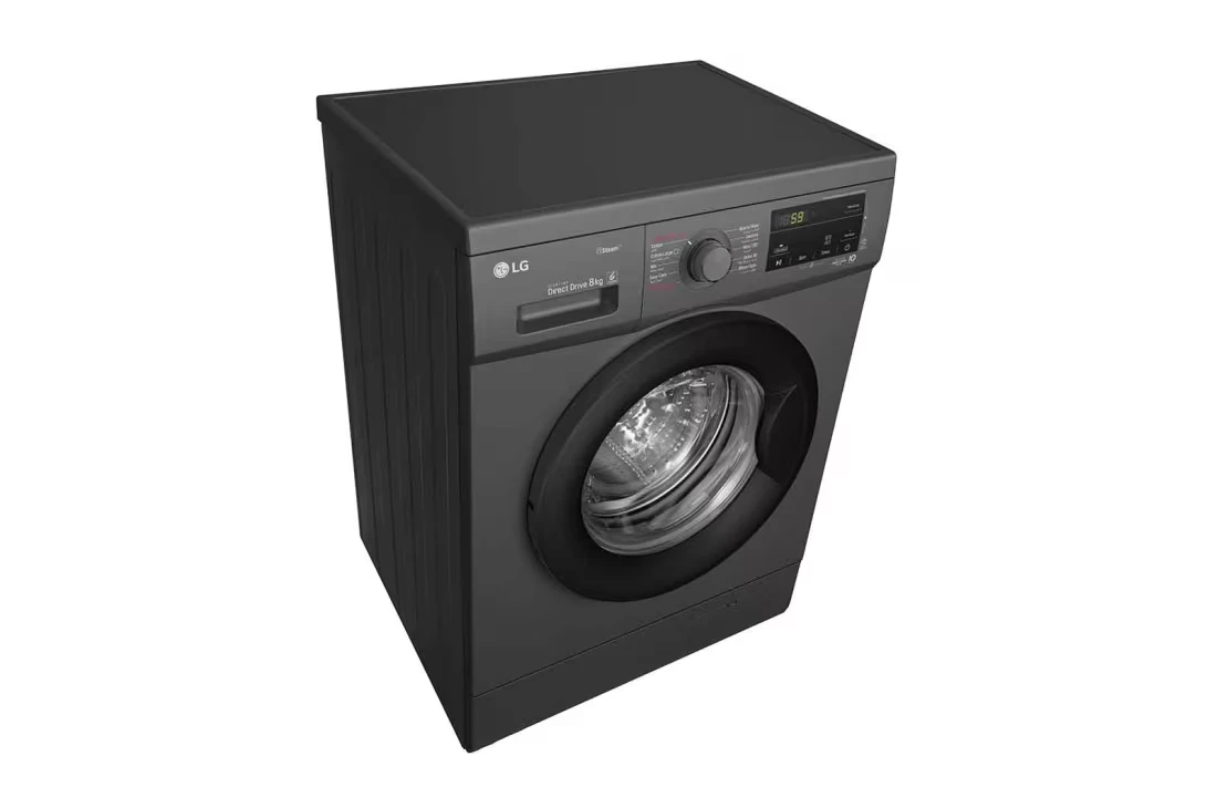 Photo of Front Load Washer 8kg, Direct Drive Motor, Smart Diagnosis, Middle Black Color