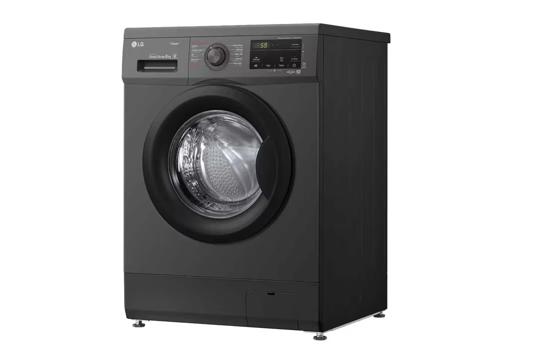 Photo of Front Load Washer 8kg, Direct Drive Motor, Smart Diagnosis, Middle Black Color