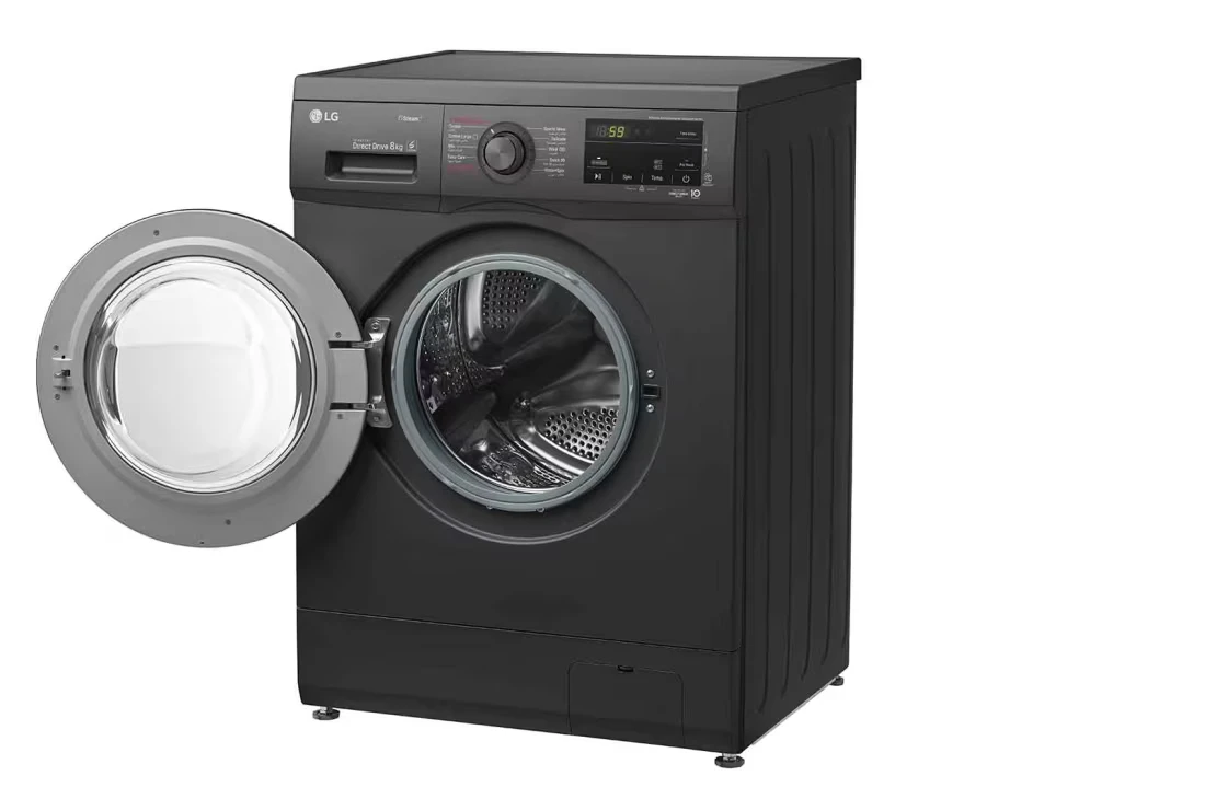 Photo of Front Load Washer 8kg, Direct Drive Motor, Smart Diagnosis, Middle Black Color