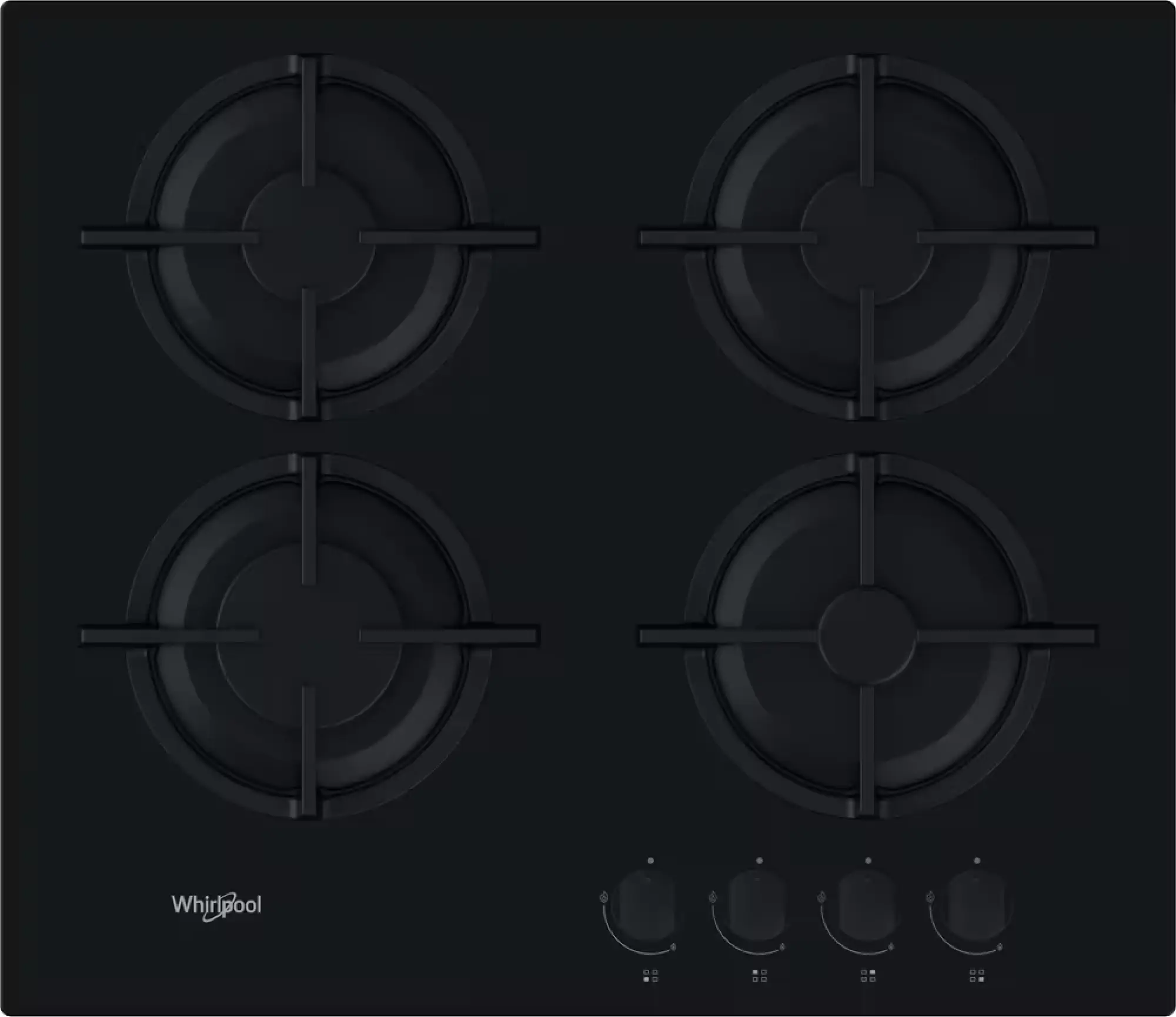 Photo of طباخ غاز ويرلبول: 4 شعلات - GOR 615/NB
